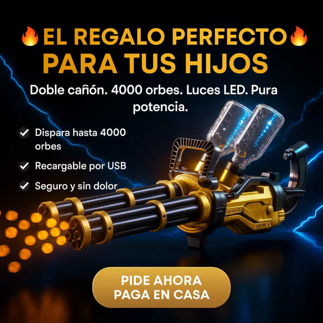 Gatlingum® “El juguete que vuelve locos a niños y adultos 🔥COMPRA CON 30% DCTO🔥