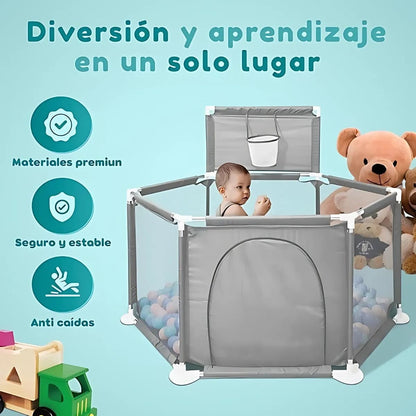 PlayGarden: El espacio seguro y encantador donde tu bebé juega, crece y tú respiras tranquila
