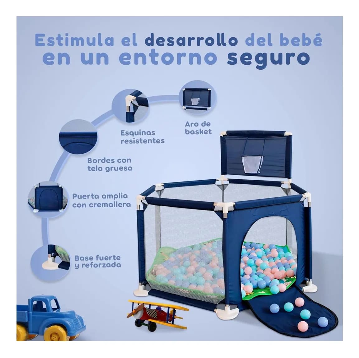 PlayGarden: El espacio seguro y encantador donde tu bebé juega, crece y tú respiras tranquila