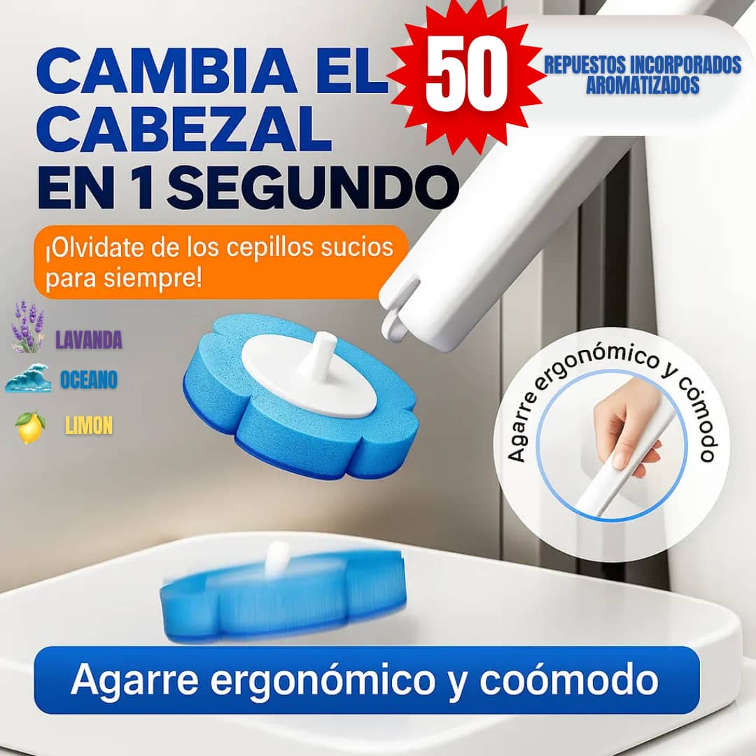 EcoClean®® + 50 Repuestos CON AROMAS Y JABON INCORPORADO ESPONJAS ECOAMIGABLES de obsequió 🔥HOY 40% DCTO🔥